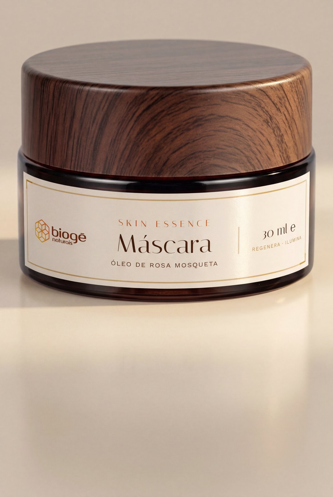 Máscara Facial de Óleo de Rosa Mosqueta