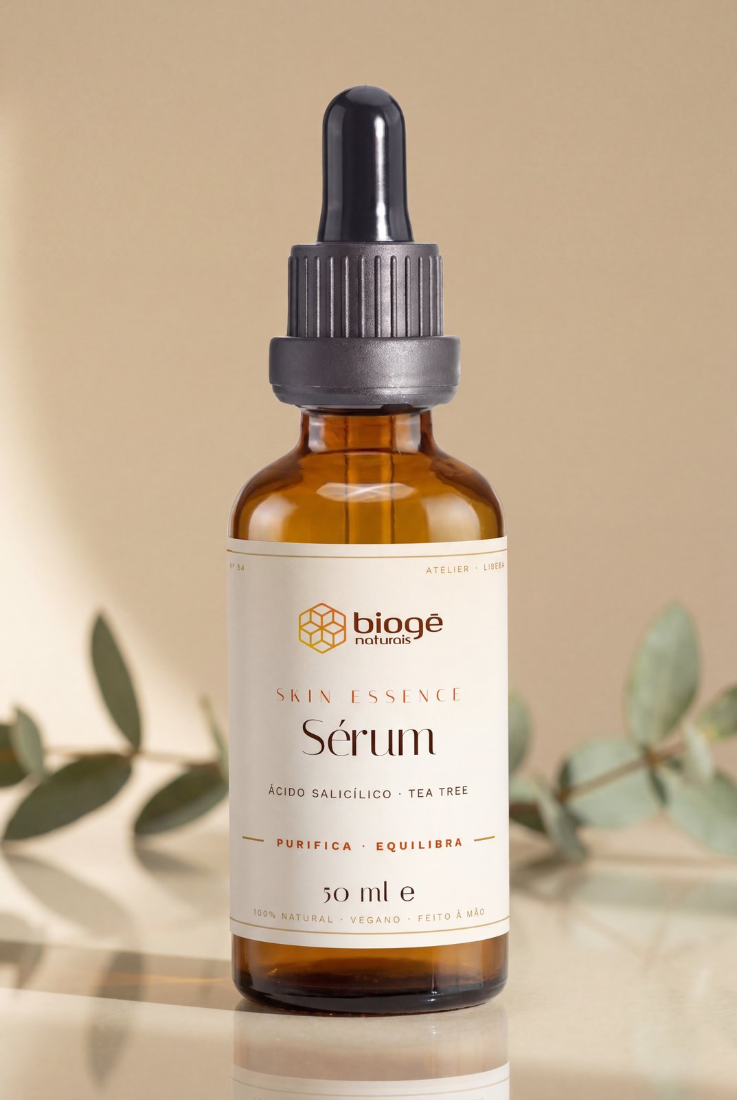 Sérum de Ácido Salicílico e Tea Tree